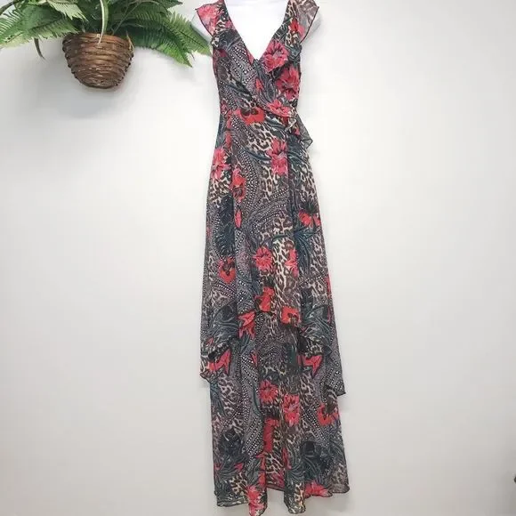 gigi sleeveless long ruffle dress Siena Maxi Dress main image 0